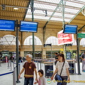 Eurostar check-in area at Gare du Nord